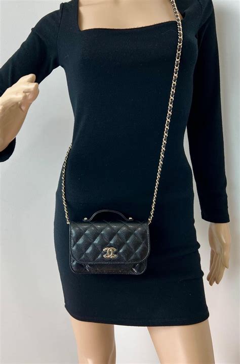 chanel business affinity bag|chanel crossbody bag black.